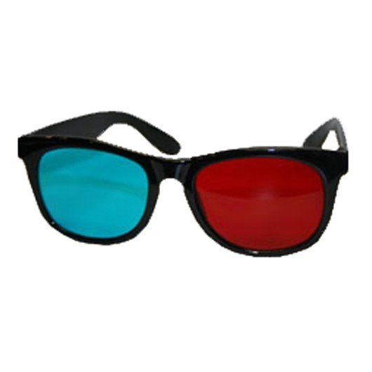 20 plastic Anaglyph 3D Glasses