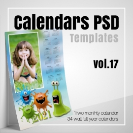 Calendars 2022 PSD v.17