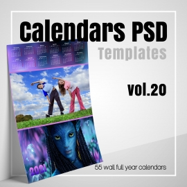 Calendars 2022 PSD v.20