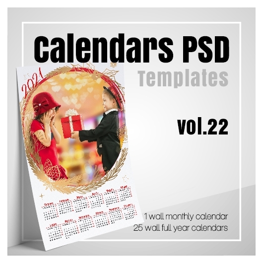 Calendars 2022 Psd V.22