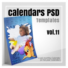 Calendars 2022 PSD v.11