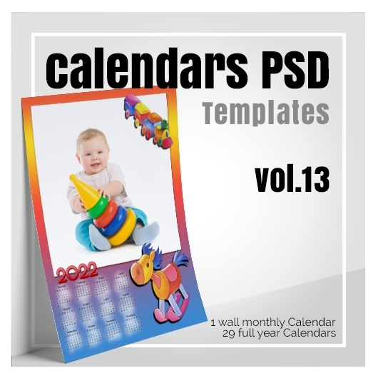 Calendars 2022 Psd V.13