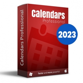 Calendars Pro 2023 Win-Mac Upgrade