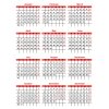 Calendar Data Grids 2022