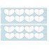 10 Perforated inkjet photo paper A4 (heart mini album)