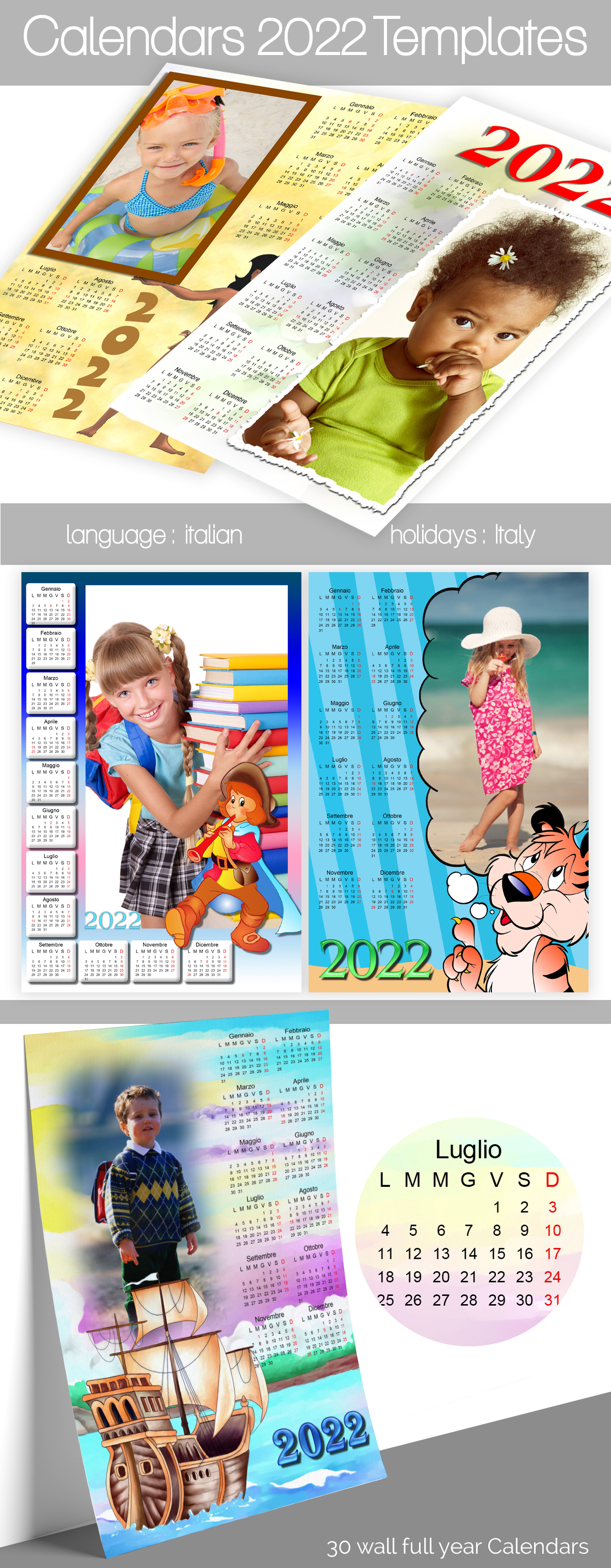 Calendar 2022 Templates