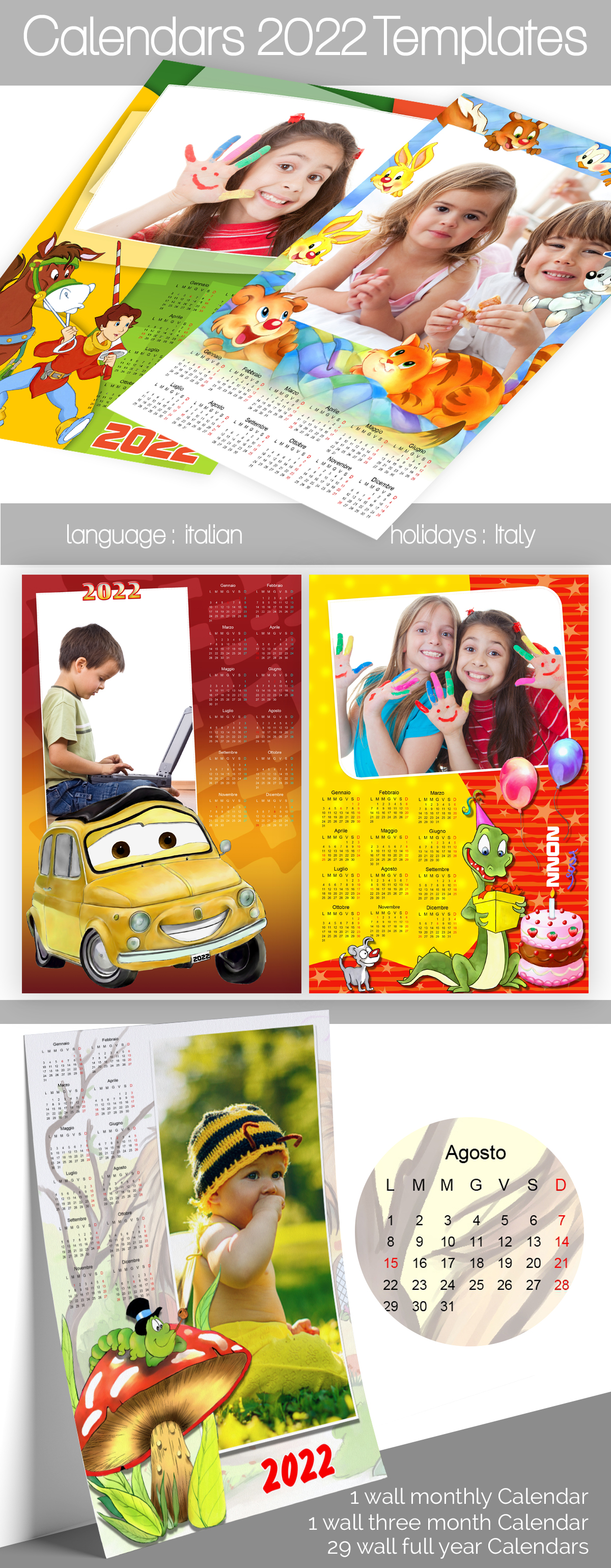 Calendar 2022 Templates