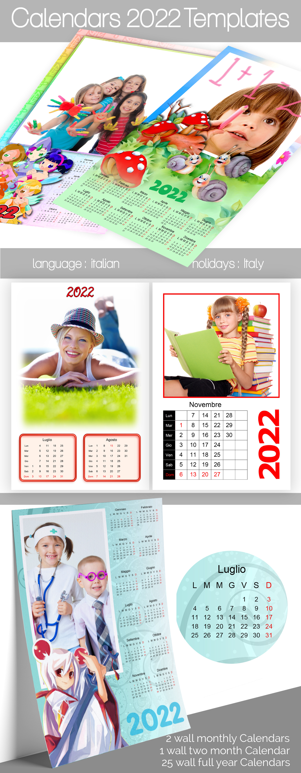 Calendar 2022 Templates