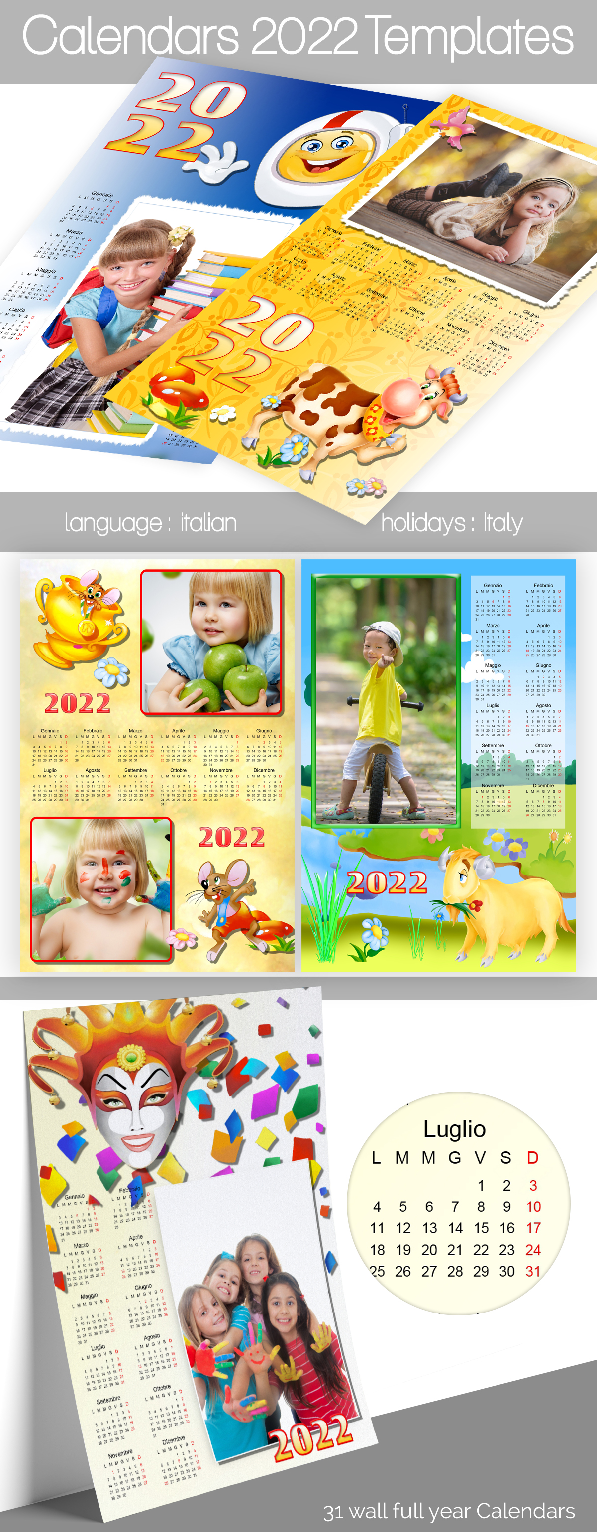 Calendar 2022 Templates