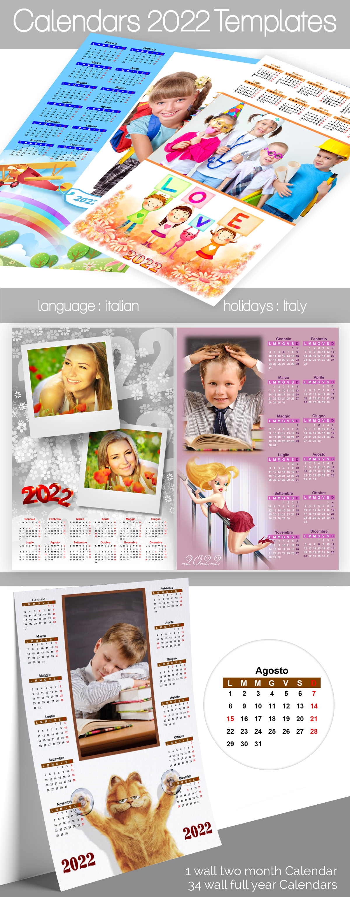 Calendar 2022 Templates