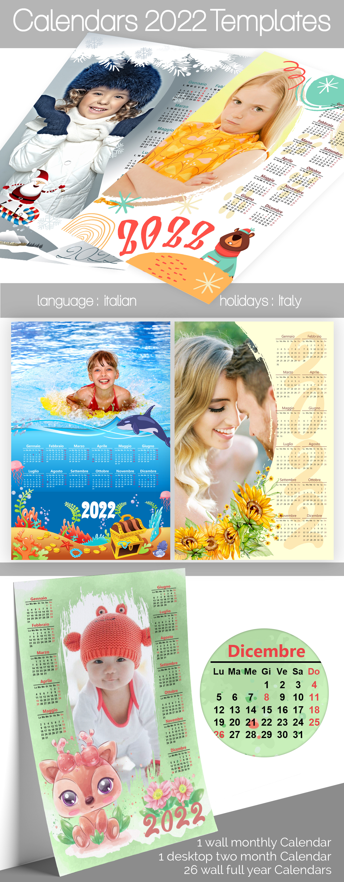 Calendar 2022 Templates